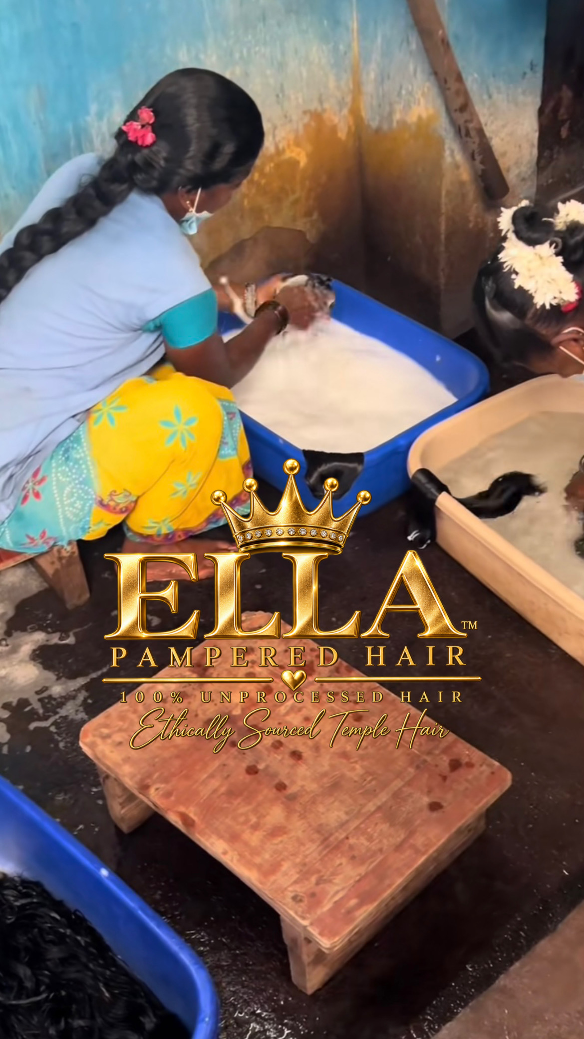 Ella Pampered Hair sourcing and hair preparation