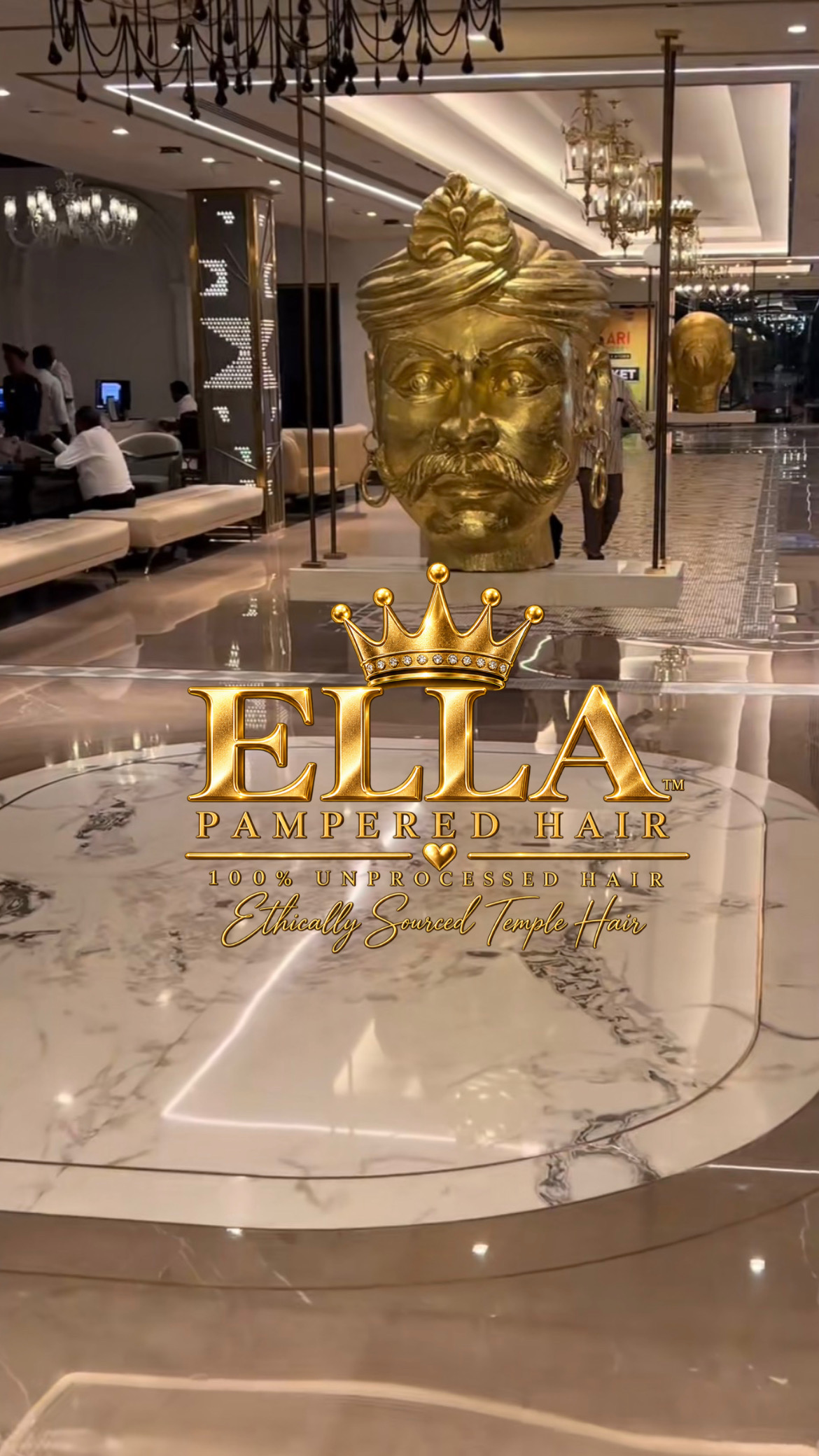 Ella Pampered Hair sourcing and hair preparation